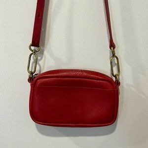 Madewell Leather Carabiner Crossbody Bag